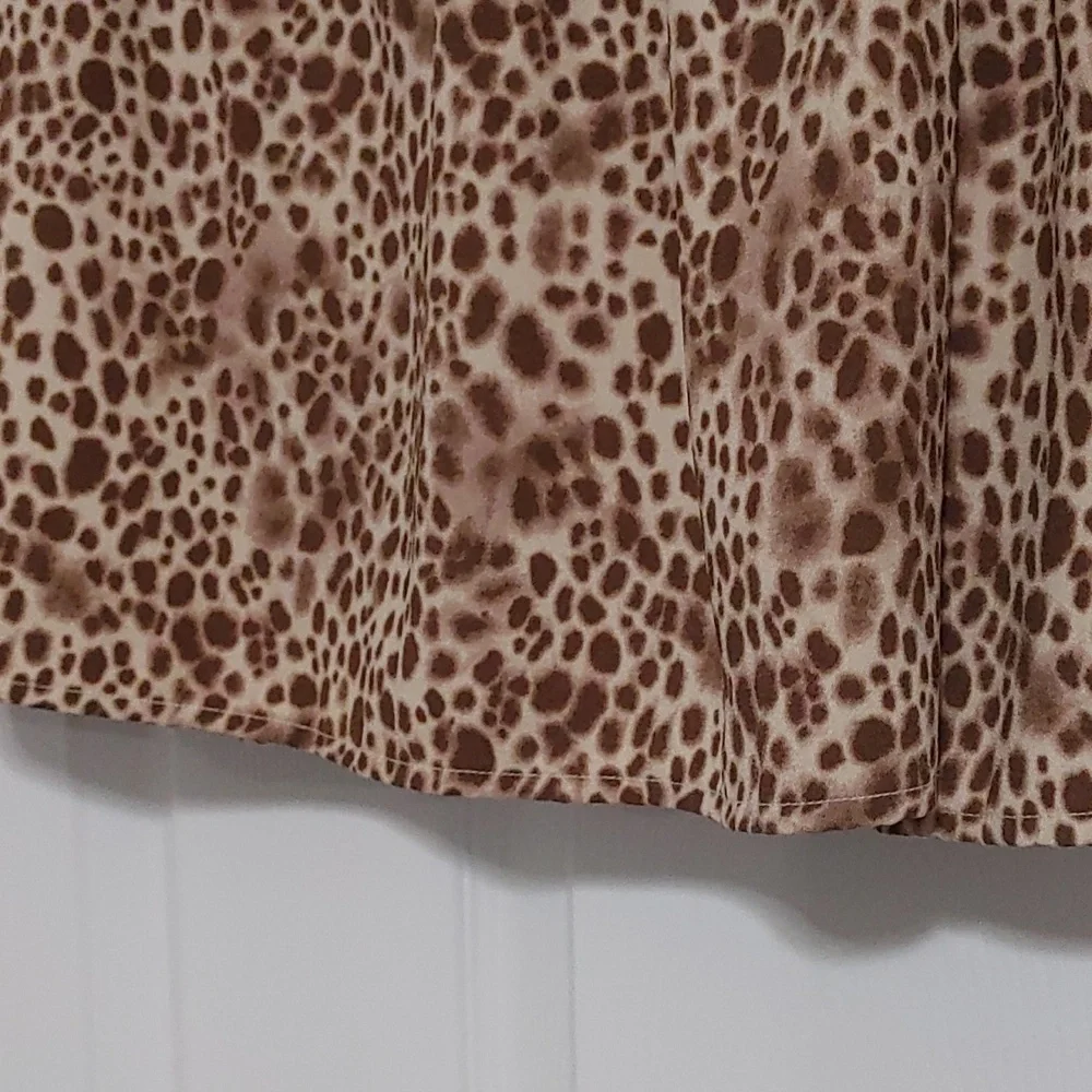 A New Day Leopard Print Dress 2xl Plus Size - Picture 6 of 7